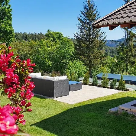 Moderne Ferienwohnung Mit Eigenem Garten Und Traumhaften Blick Wilhelmsthal Extérieur photo