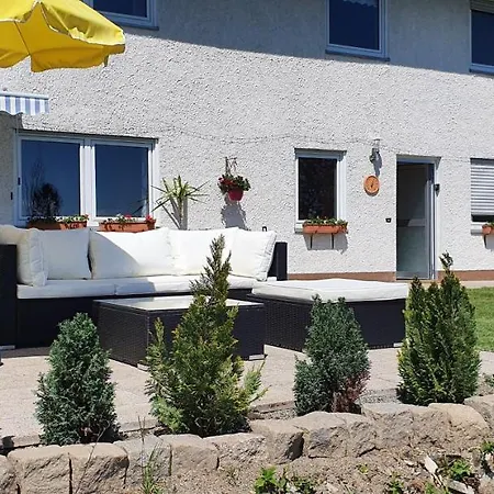 Moderne Ferienwohnung Mit Eigenem Garten Und Traumhaften Blick Wilhelmsthal Extérieur photo